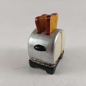 Cooking Club of America Trinket Box Toaster with Toasted Bread Slices Mini Toast